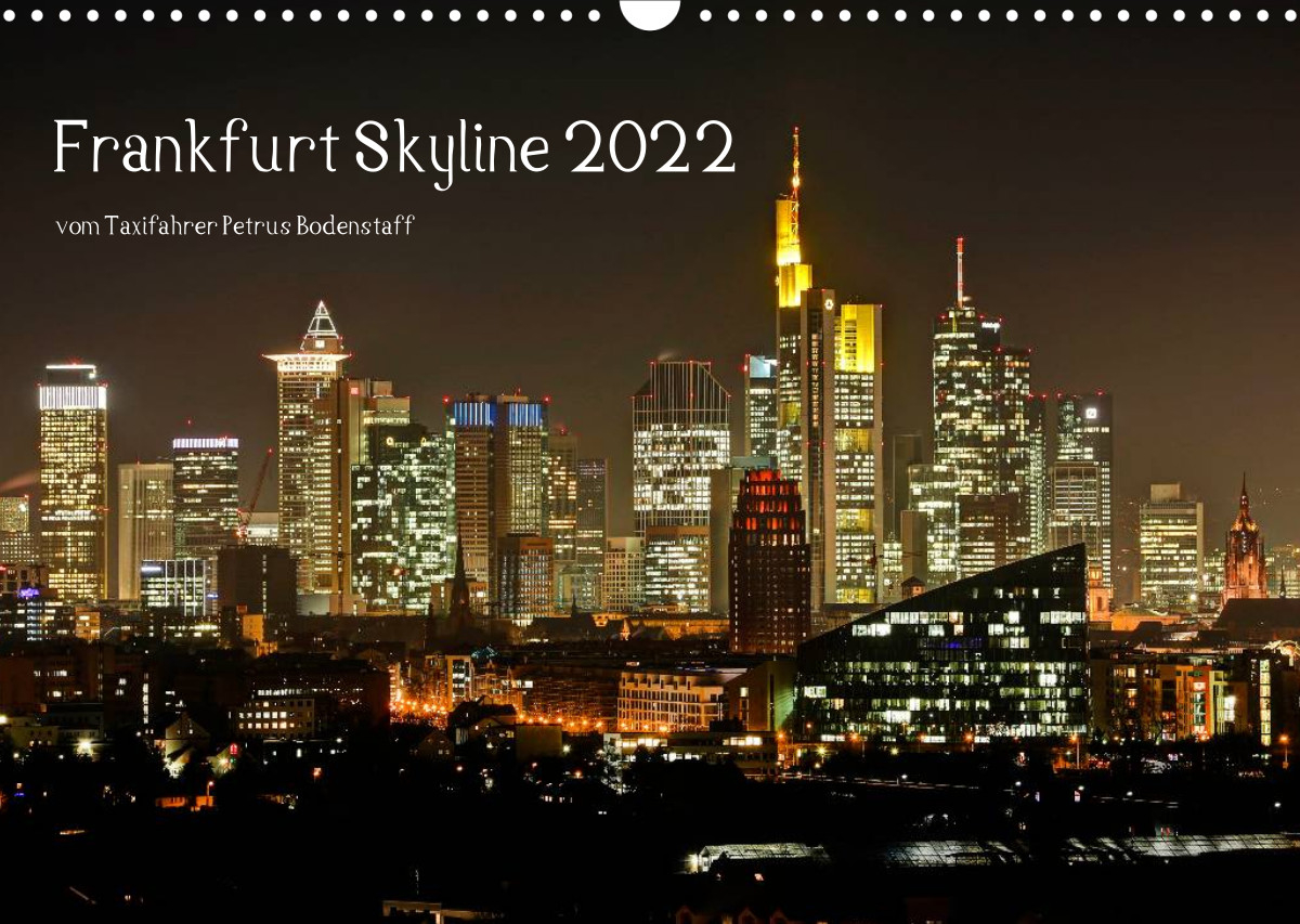 Frankfurt Skyline von Petrus Bodenstaff