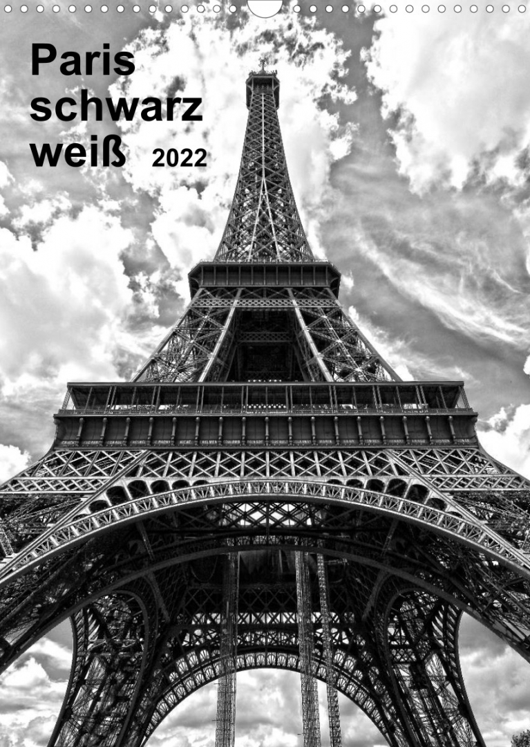 Paris schwarz weiß 2022
