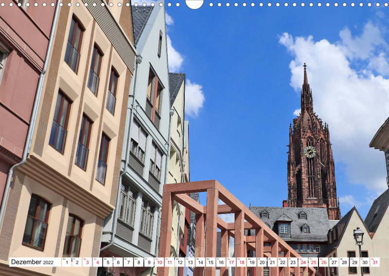 Frankfurt am Main die neue Altstadt vom Taxifahrer Petrus Bodenstaff